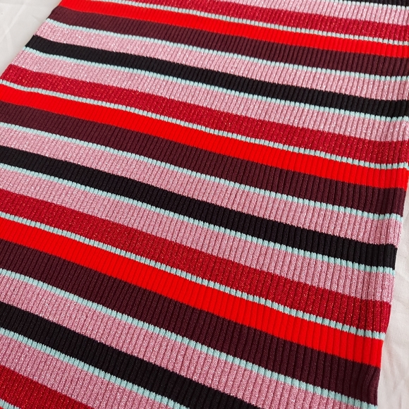 Metallic Striped Sweater Dress Bar III - Picture 2 of 5